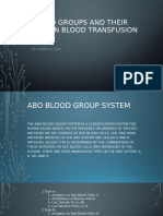 1. Blood groups and tranfusions (Dr Israr)