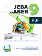 Simulacro Iii Grado 9 Santa Rosa 2024 Naranja - Portada