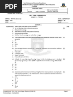 Grade 12 Physics