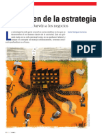 EL ORIGEN DE LA ESTRATEGIA