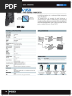 K107USB Datasheet