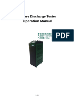 Battery Discharge Tester 说明书