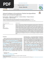 Advanced Techniques in The Production of Biochar From Lignocellulosic