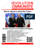 Révolution Communiste - N°60 - (Janvier 2024)