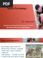 Sports Psychology