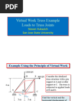 160.8.2 Virtual Work Truss Example Joint Loads