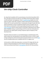 On-Chip Clock Controller - VLSI Tutorials-2