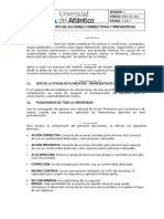 Pro-Gc-004 Acciones Correctivas y Preventivas