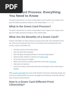 Green Card Process