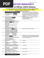 Chapter Immunity Mcqs by Study Corner