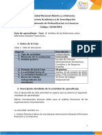 Fase 2 - Análisis de Las Relaciones Entre Diferentes Estados Financieros.