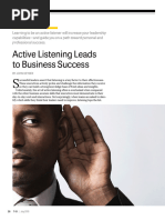 Active Listening Bus Success