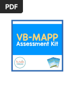 Vbmapp Assessment Kit Updated