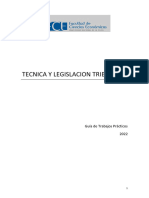 Guía de Trabajos Prácticos - 2022 2° Parte TP 9 A 14 - Impuesto A Las Ganancias PH