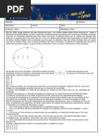 Aluno (A) : Número: Série/Ano: Turma: Data: Professor: Akyo Disciplina: Física