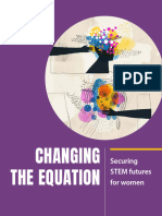 Changing The Equation: Securing STEM Futures For Women