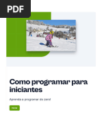 Como Programar para Iniciantes