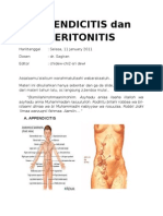 Appendicitis Dan Peritonitis 1