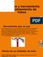 Proceso y Herramienta de Doblamiento de Tubos