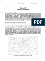 Chapter 8 - Fronts and Air Masses - Notes