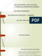 Clase11-Nutrición Vegetal y Animal