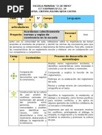 Planeacion Del 30 de Sept. Al 4 de Oct, Proyecto Aula