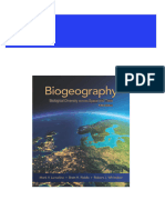 Biogeography 5th Edition by Mark V. Lomolino download pdf