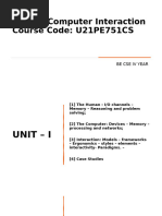 HCI Unit 1 Part A