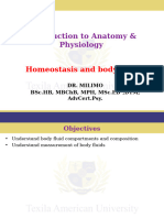 1.2 Homeostasis and Body Fluids-Dr. Milimo)