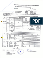 B.Tech 2nd, 4th and 6th sem Mid sem