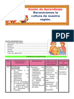 4° Sesión Día 1 PS Reconocemos La Cultura de Nuestra Región