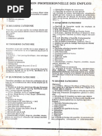 Classification Professionnelle Des Emplois Au Cameroun