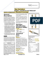 TFP510 - 11 - 2019 - Dry Type Recessed Pendent Sprinkler