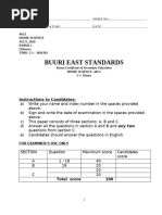 2nd Term Homescience pp1 (Theory) 2019