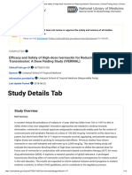 Study Details - Efficacy and Safety of High-Dose Ivermectin For Reducing Malaria Transmission - A Dose Finding Study - ClinicalTrials - Gov