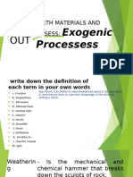 Q1 Week3 Day 1 Eksogenic Process