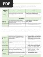 Argumentative Outline Planning Guide