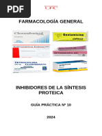 Guía 12 Inhibidores de La Sintesis Proteica