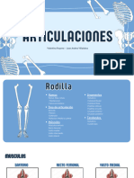 Presentación Diapositivas Fisioterapia y Anatomía Ilustrativo Azul y Blanco