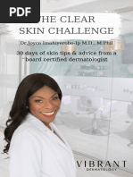 The Clear Skin Challenge