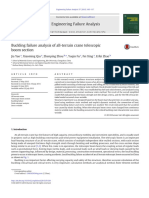 48-Buckling Failure Analysis of All-Terrain Crane Telescopic Boom Section