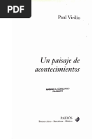 Virilio, Paul (1997) - Un Paisaje de Acontecimientos. Advertencia Al Paso