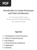 Cortex Processors Introduction Presentation