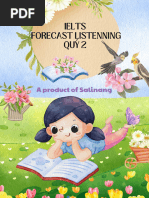 Ielts Forecast Listenning