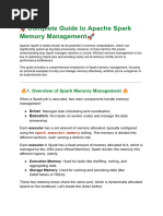 Complete Guide To Spark Memory Management 1726709042