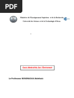 Cours 1 Généralités Sur L'environnent Gestion Déchets