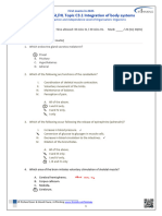 Biology - C3.1 Brain