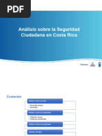 Análisis de La Seguridad Ciudadana en CR