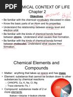 Lec 02 Chemistry of Life - CH 2