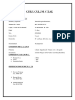 Curriculum Vitaehansel